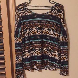 Long sleeve nice shirt.